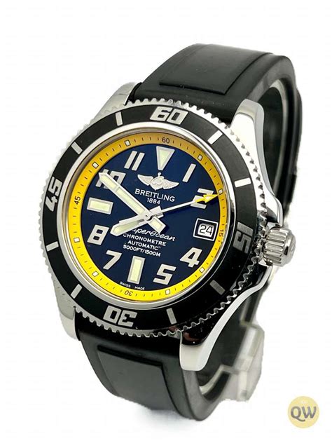 breitling superocean 42 yellow abyss|breitling superocean watch price.